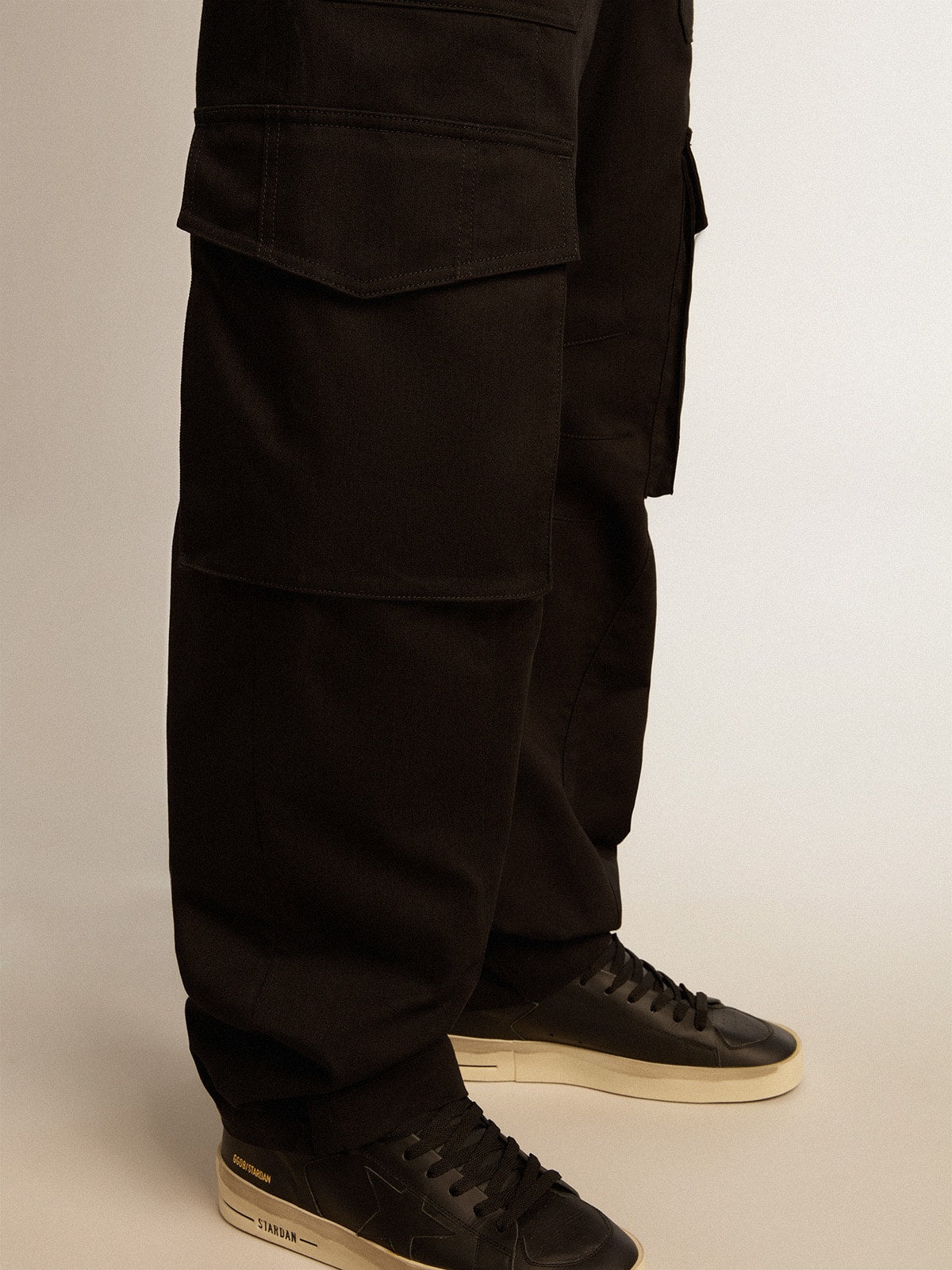 Black cargo pants| Golden Goose
