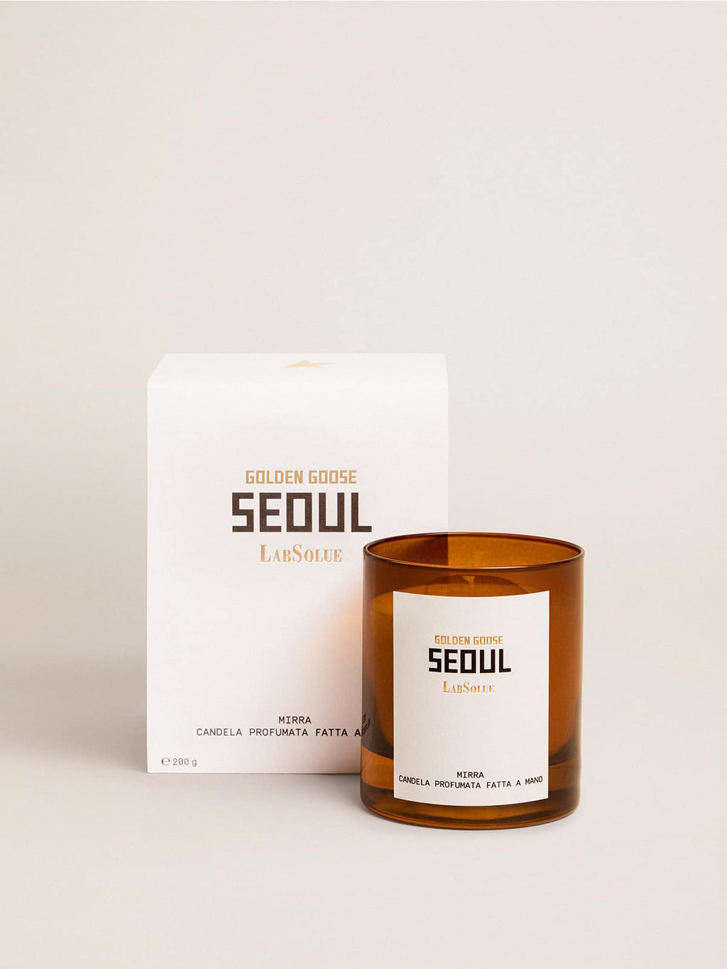 Seoul Essence Myrrh Scented Candle 200 g| Golden Goose