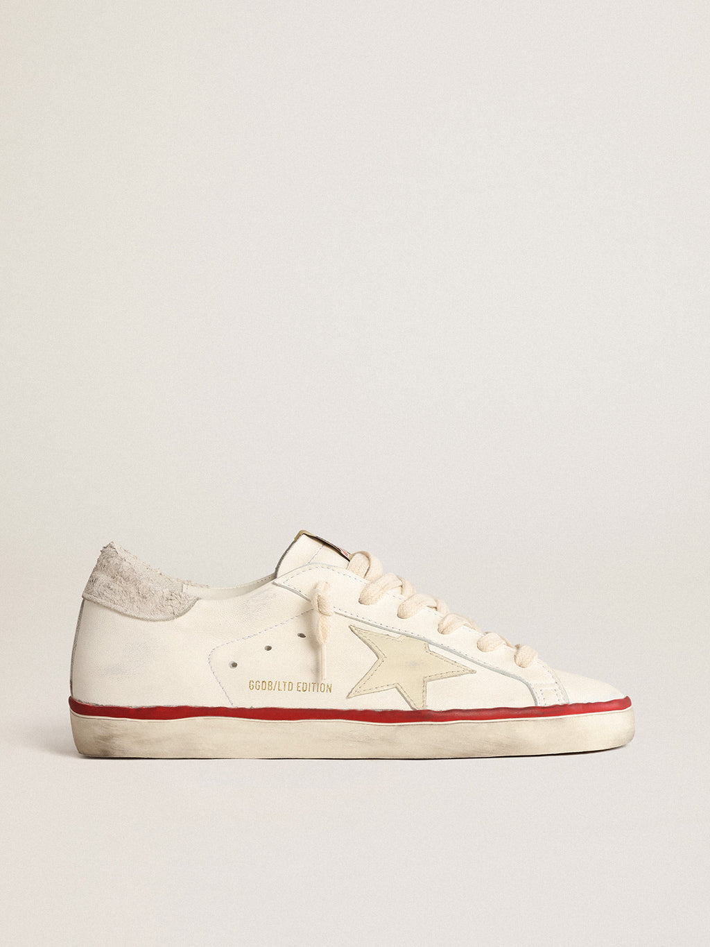 Women's Super-Star LTD CNY in nappa leather with ivory star| Golden Goose