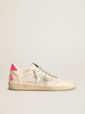 Women's Ball Star LTD in nappa leather and mesh with suede star and leather heel tab| Golden Goose