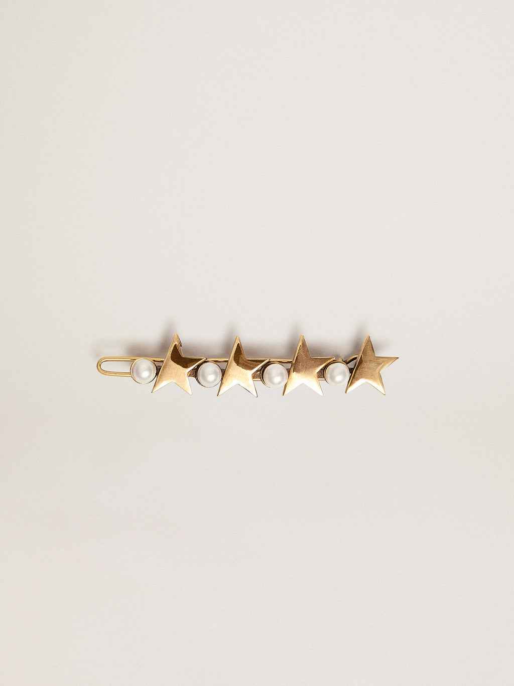 Lace lock in antique gold color with beads| Golden Goose