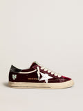 Men's Super-Star LTD in velvet with metallic leather star and heel tab| Golden Goose