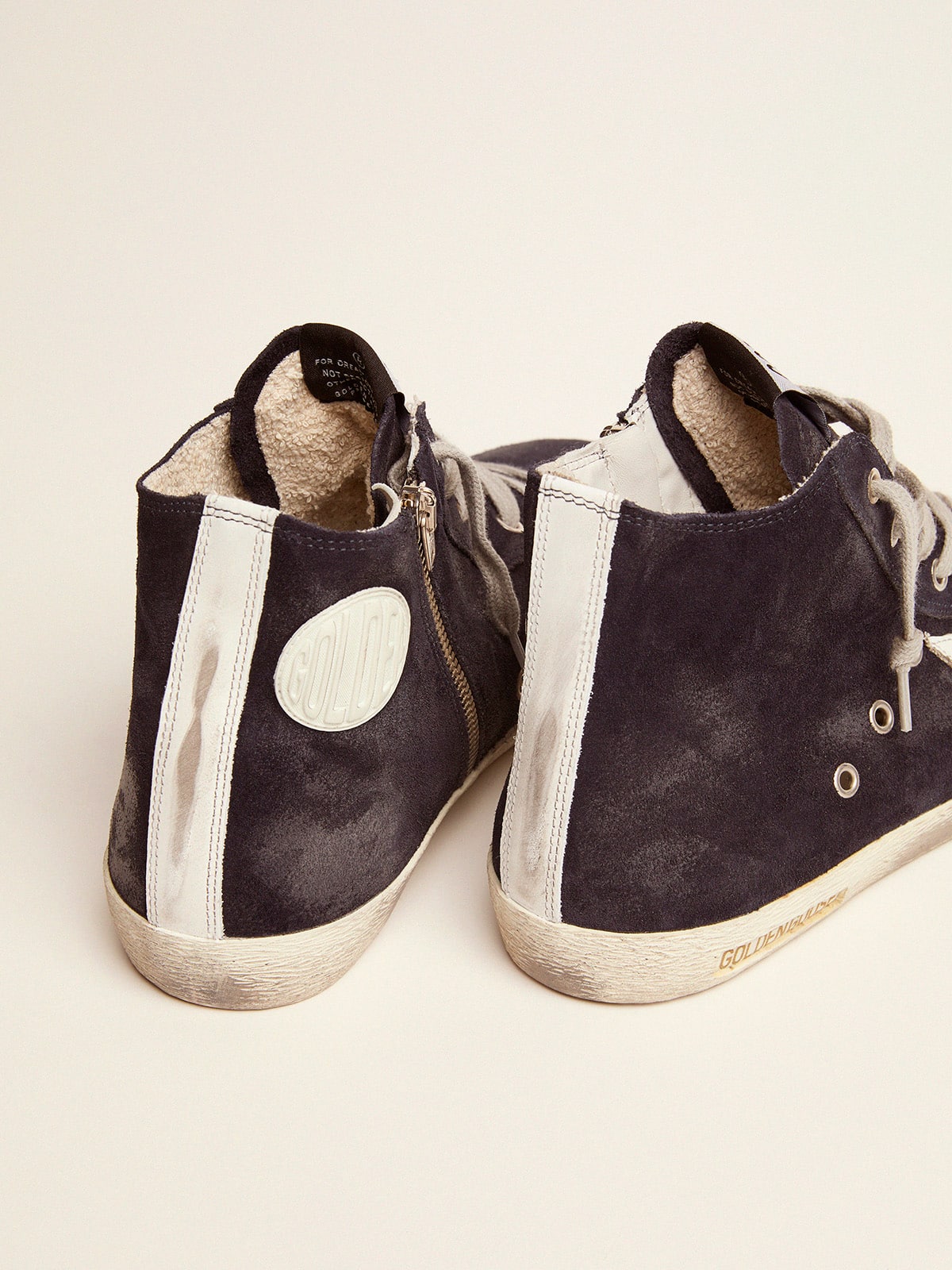 Francy sneakers in leather with leather star and heel tab| Golden Goose