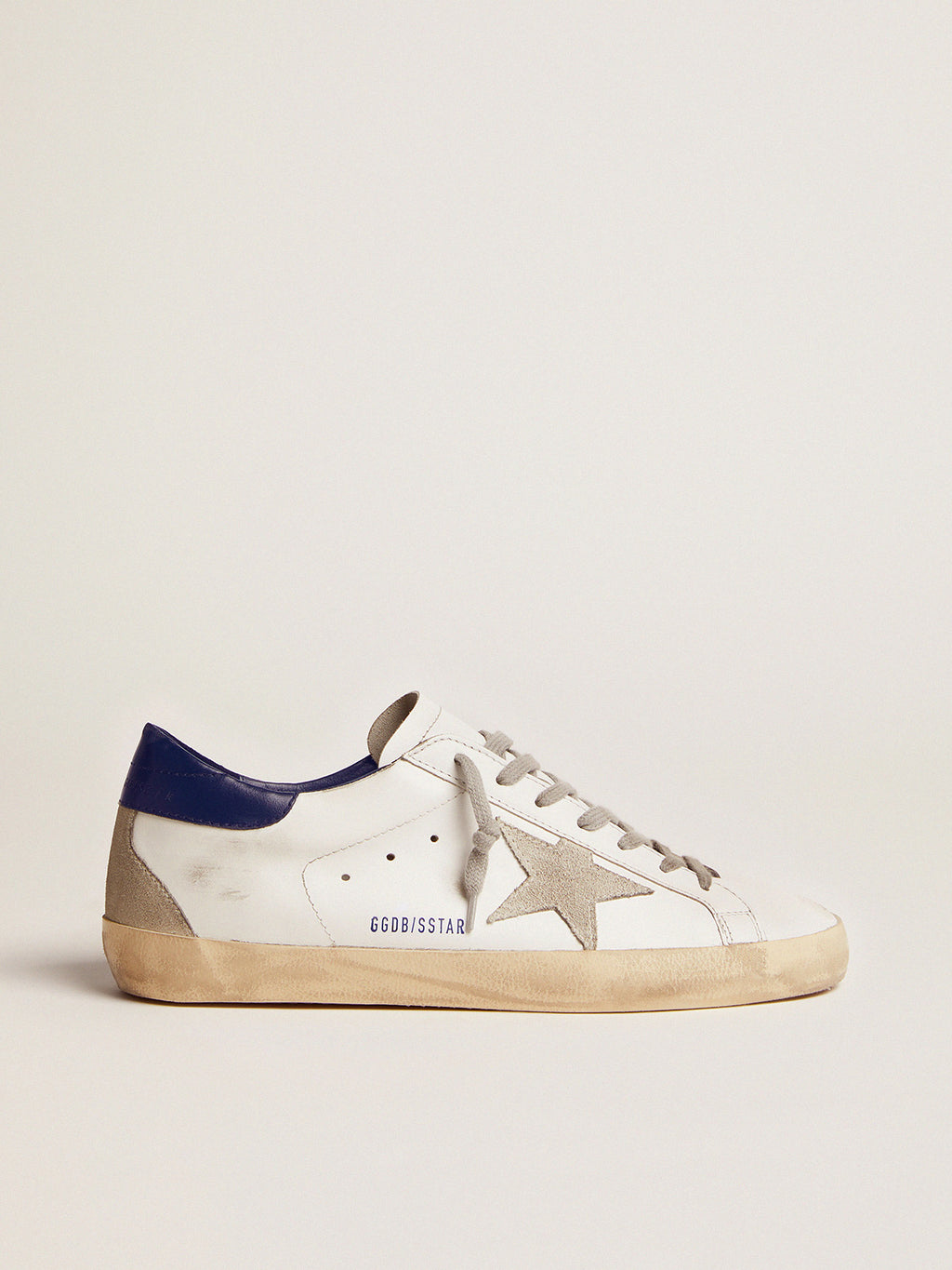 Women's blue and white Super-Star sneakers| Golden Goose