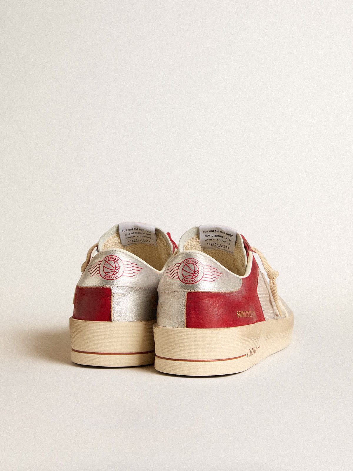 Stardan LTD in mesh and nubuck with nappa star and leather heel tab| Golden Goose