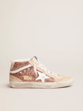 Women's Mid Star with gold glitter| Golden Goose