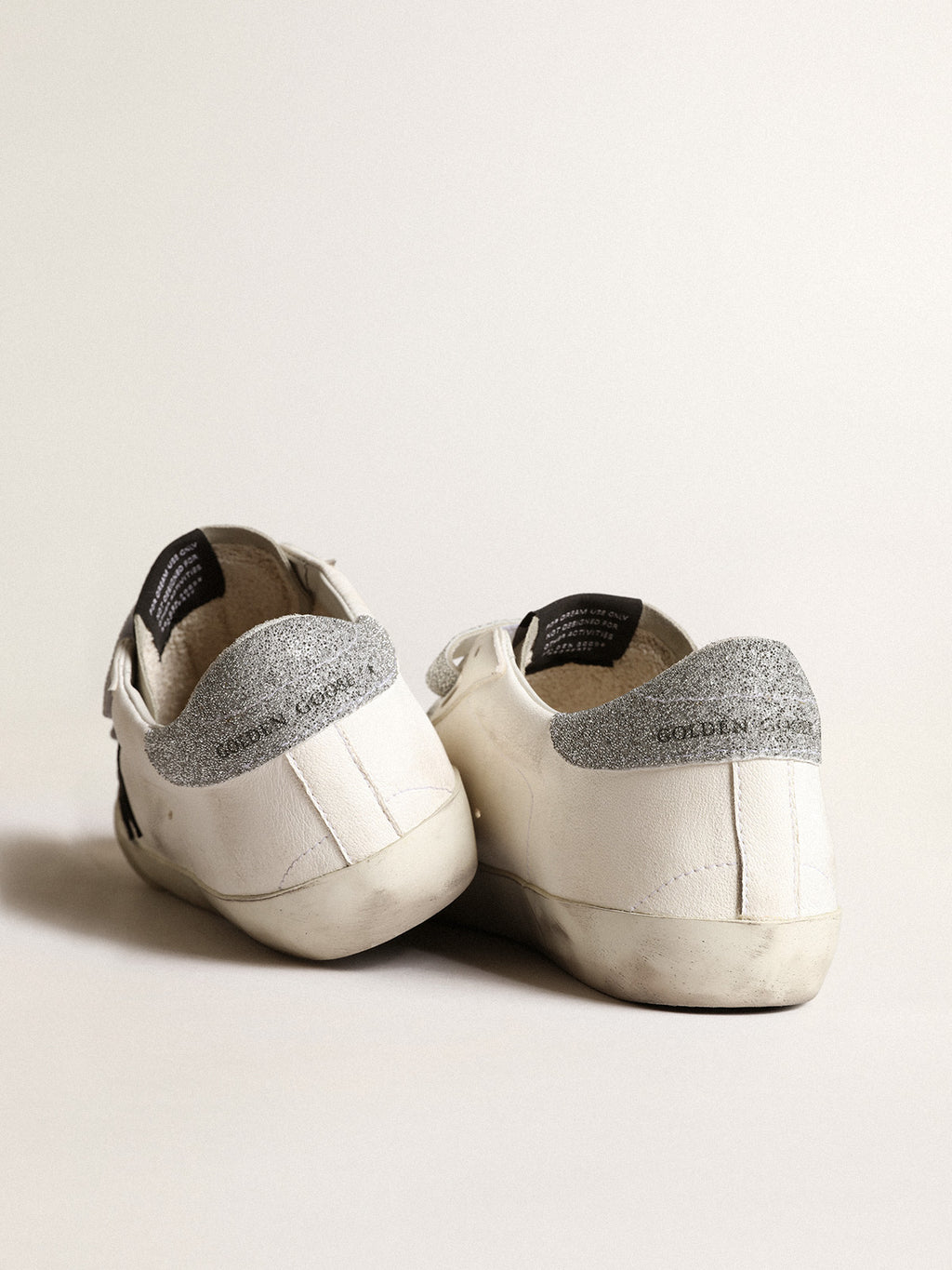 Old School with suede star and Swarovski crystal straps| Golden Goose