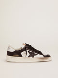 Women's Stardan sneakers in black and white leather| Golden Goose