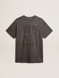 Exclusive HAUS of Dreamers T-shirt dress in anthracite| Golden Goose