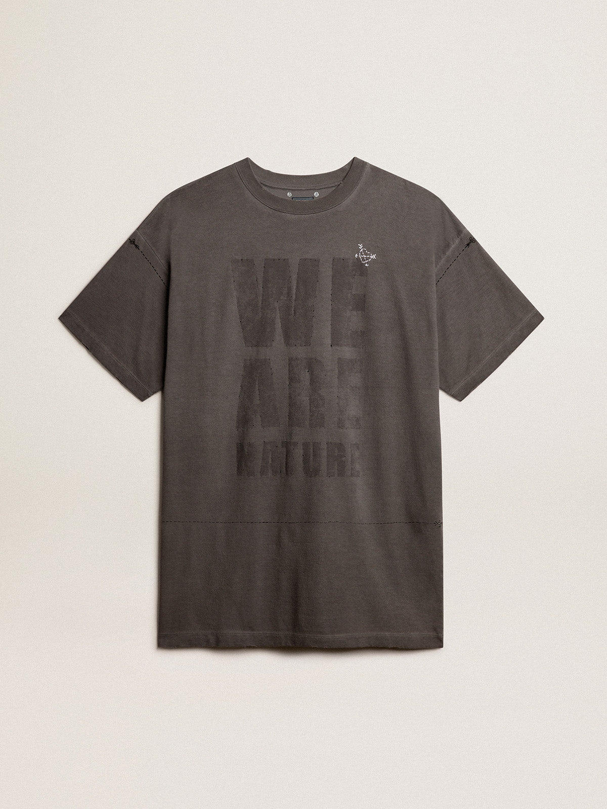 Exclusive HAUS of Dreamers T-shirt dress in anthracite| Golden Goose