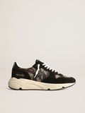 Men's Running Sole in nylon ripstop with camouflage print| Golden Goose
