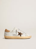 Women's Super-Star in nappa leather with pony skin star and suede heel tab| Golden Goose
