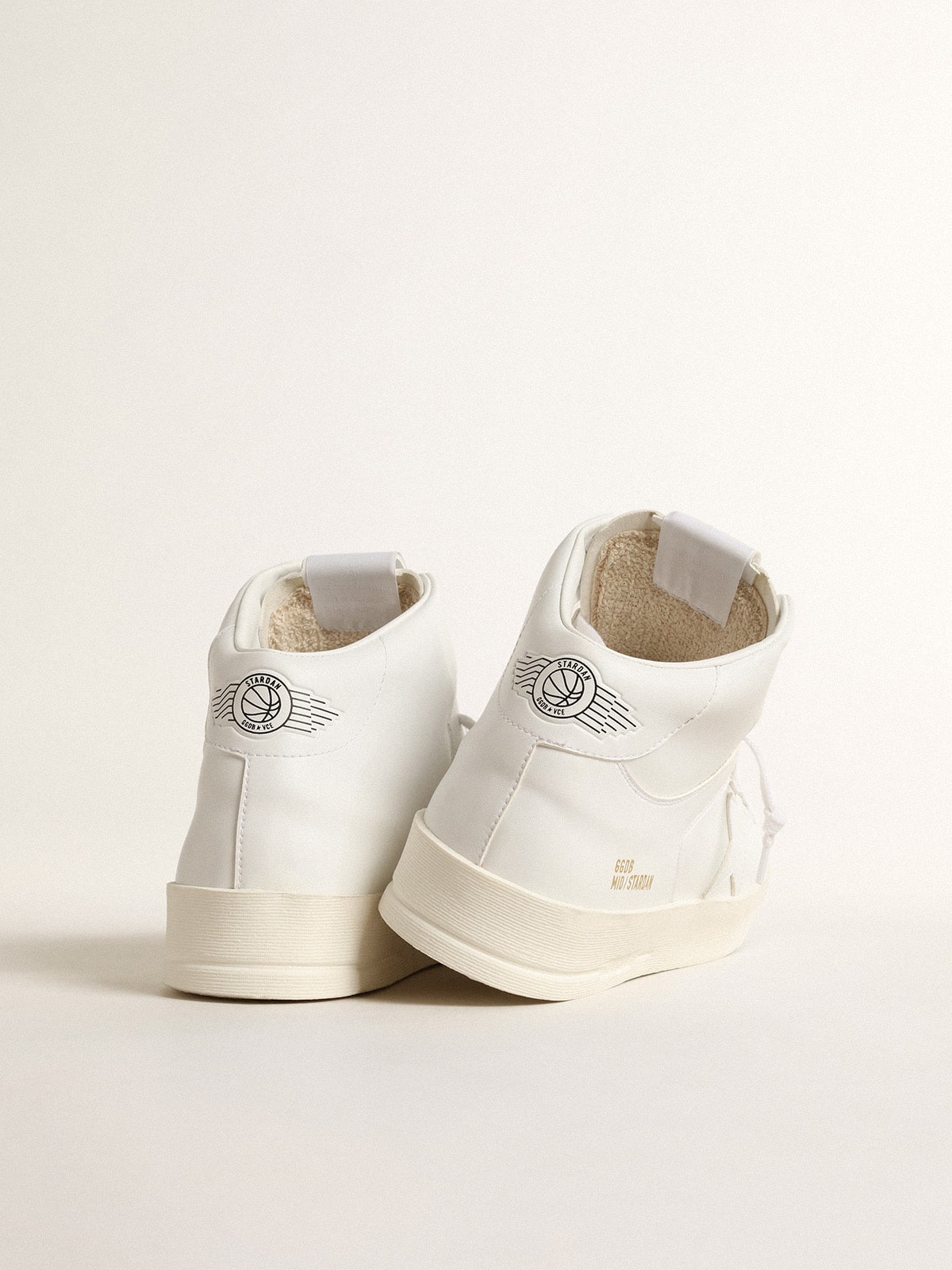 Men's bio-based Mid-Stardan with white star and heel tab| Golden Goose