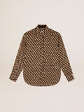 Women's animal print shirt| Golden Goose