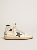 Women's Sky-Star with signature on the ankle and black inserts| Golden Goose