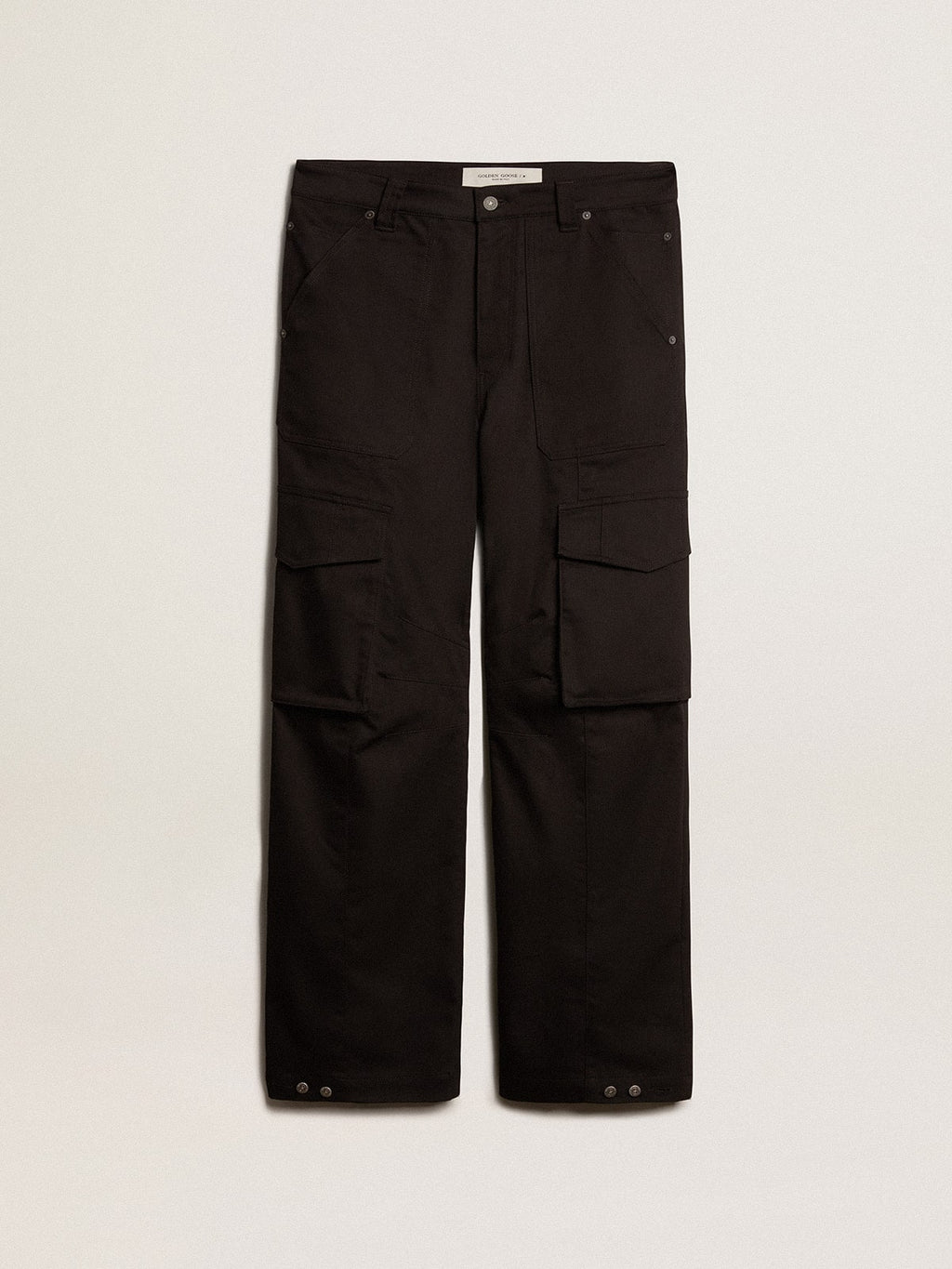 Black cargo pants| Golden Goose