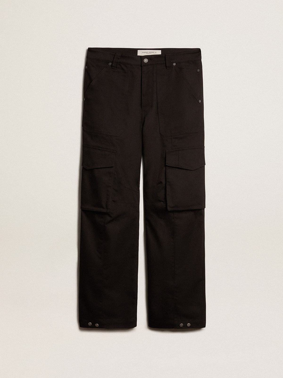 Black cargo pants| Golden Goose