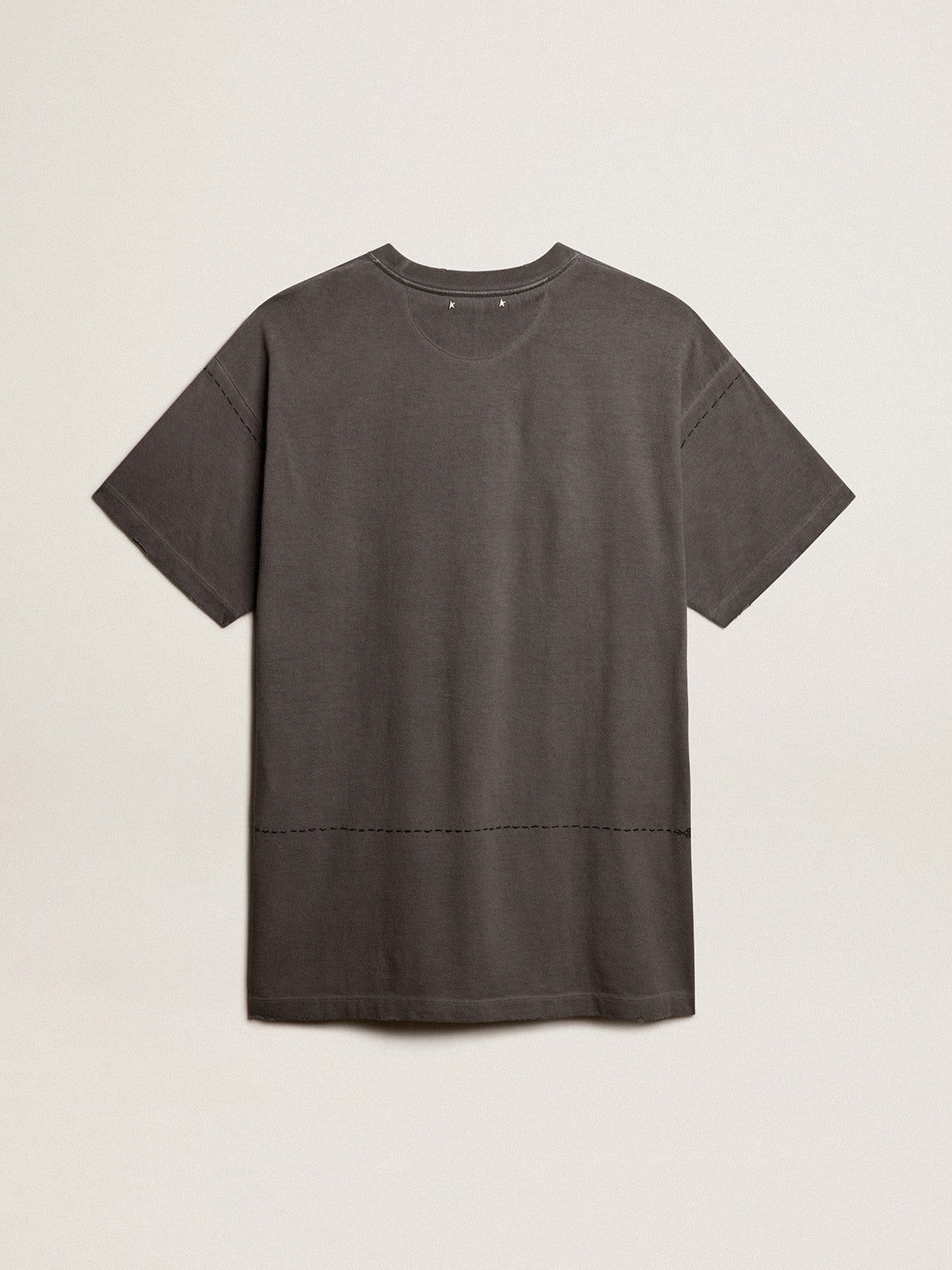 Exclusive HAUS of Dreamers T-shirt dress in anthracite| Golden Goose