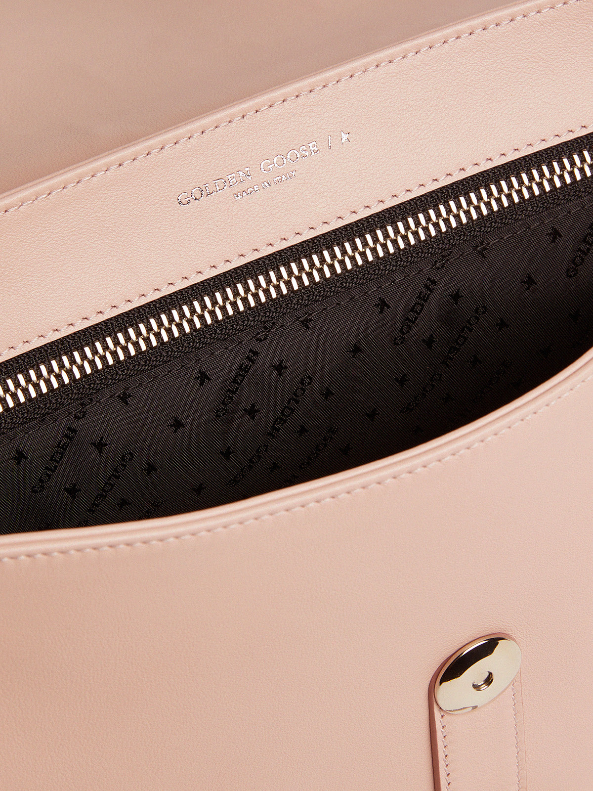 Medium Rodeo Bag in quartz-pink leather| Golden Goose