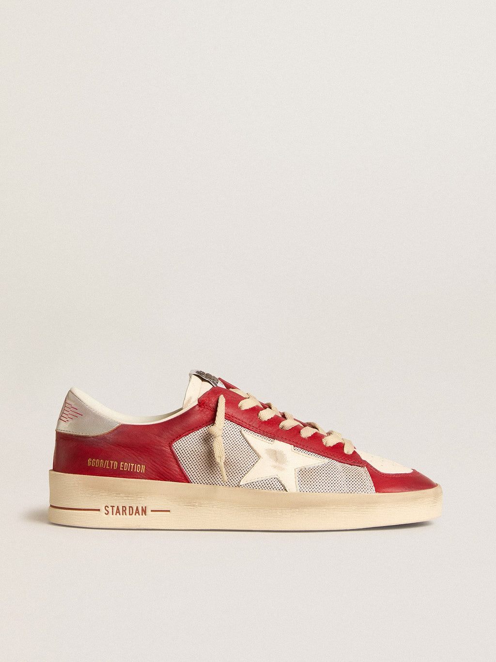 Stardan LTD in mesh and nubuck with nappa star and leather heel tab| Golden Goose
