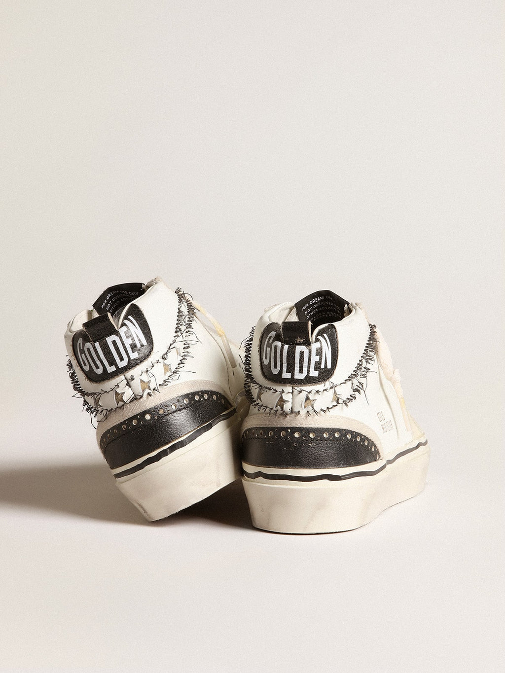 Hi Mid Star LAB with perforated star and flash with cut-out stars| Golden Goose