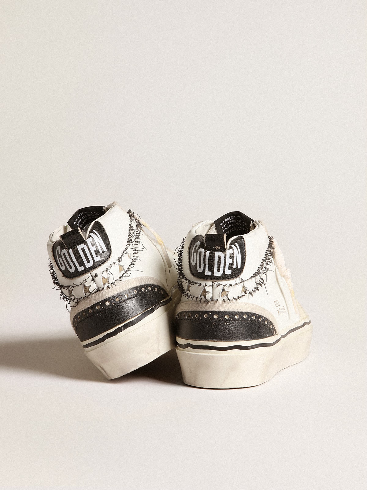 Hi Mid Star LAB with perforated star and flash with cut-out stars| Golden Goose