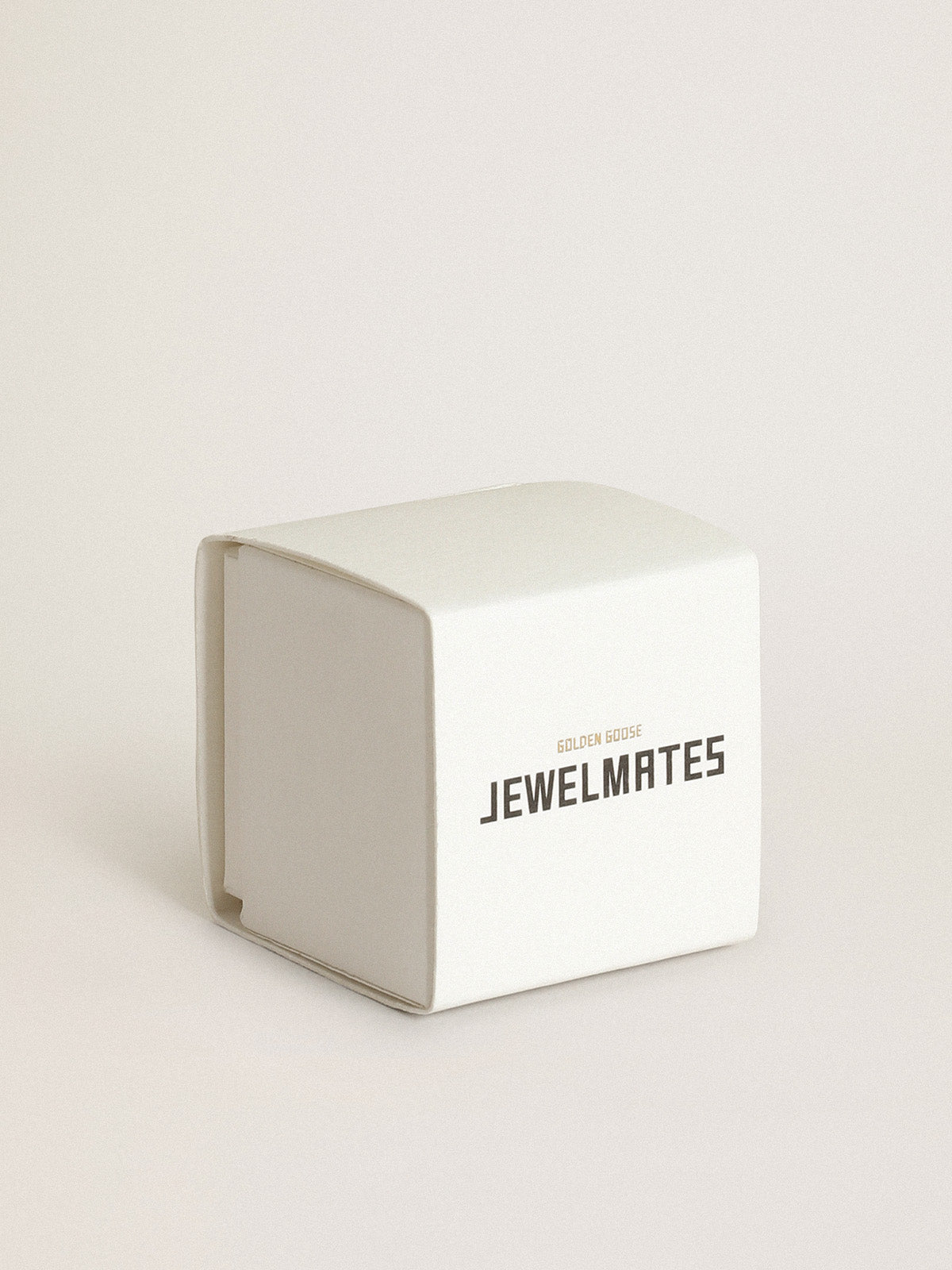 Women's cubic charms in antique gold color with letters of the alphabet| Golden Goose