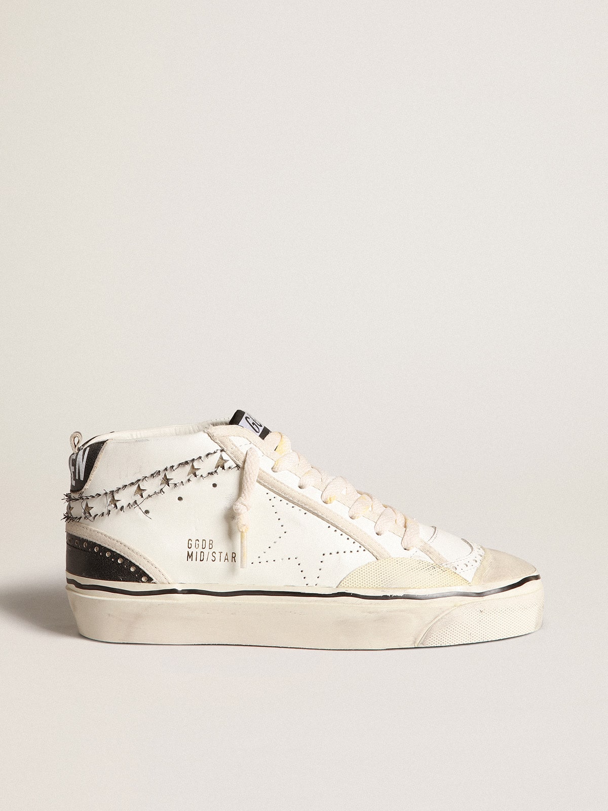 Hi Mid Star LAB with perforated star and flash with cut-out stars| Golden Goose