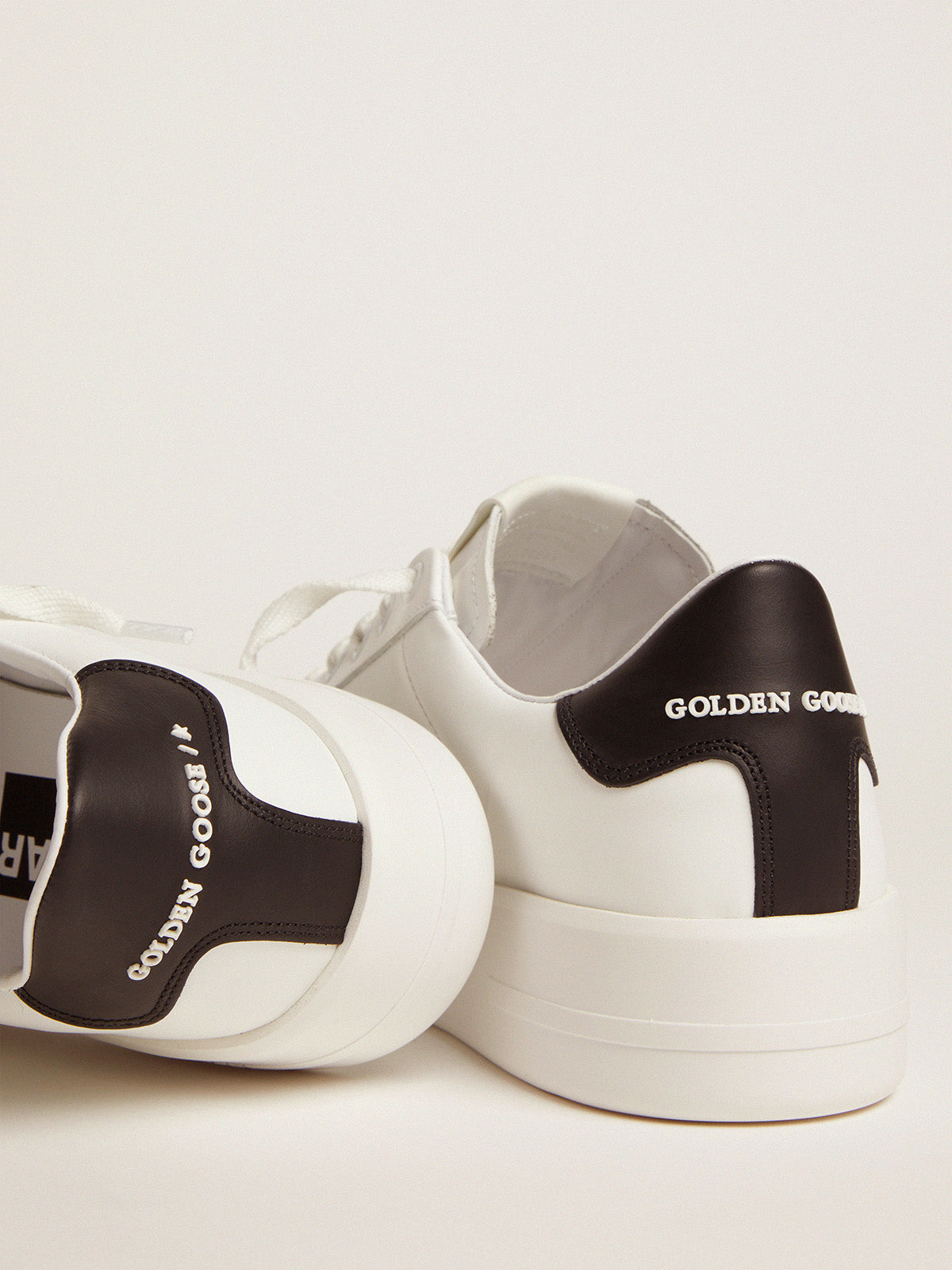 Women's Purestar with black heel tab| Golden Goose
