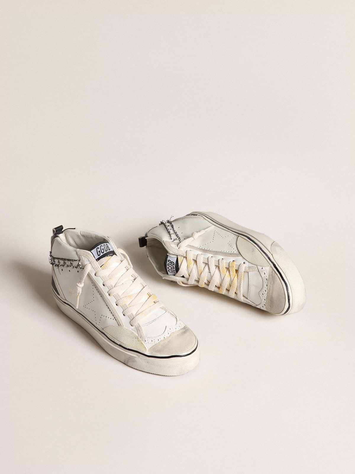 Hi Mid Star LAB with perforated star and flash with cut-out stars| Golden Goose