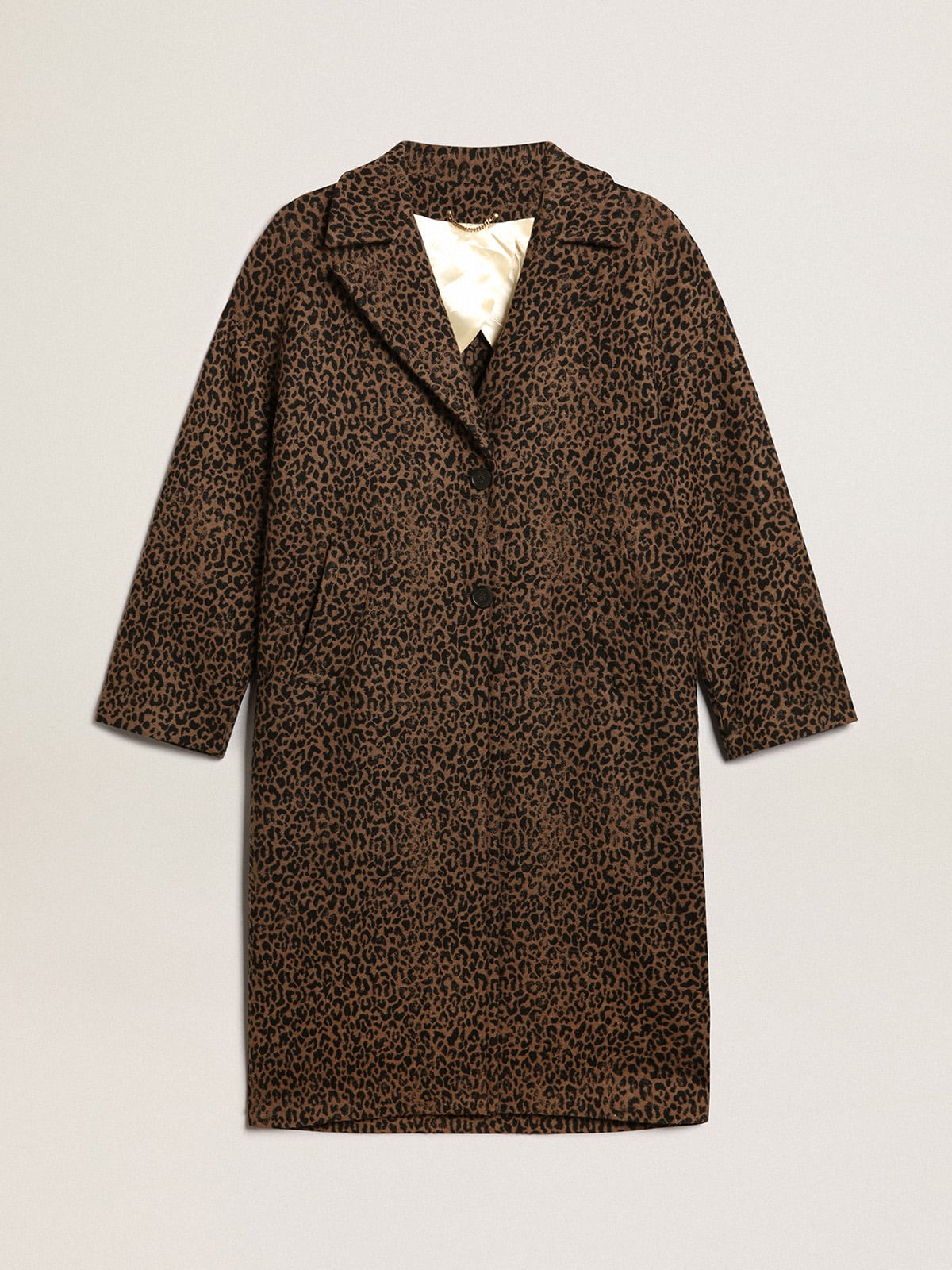 Women's wool cocoon coat| Golden Goose